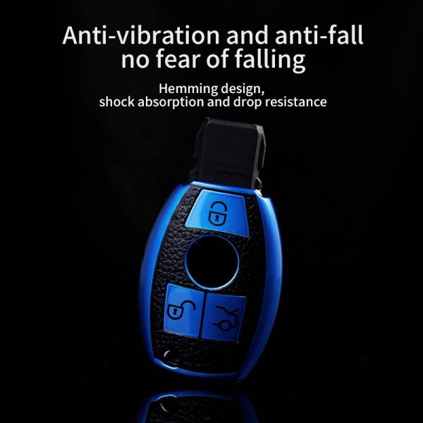 For Benz 3 button TPU protective key case,please choose the color