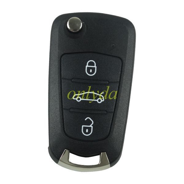 For Great Wall 3 button remote key shell