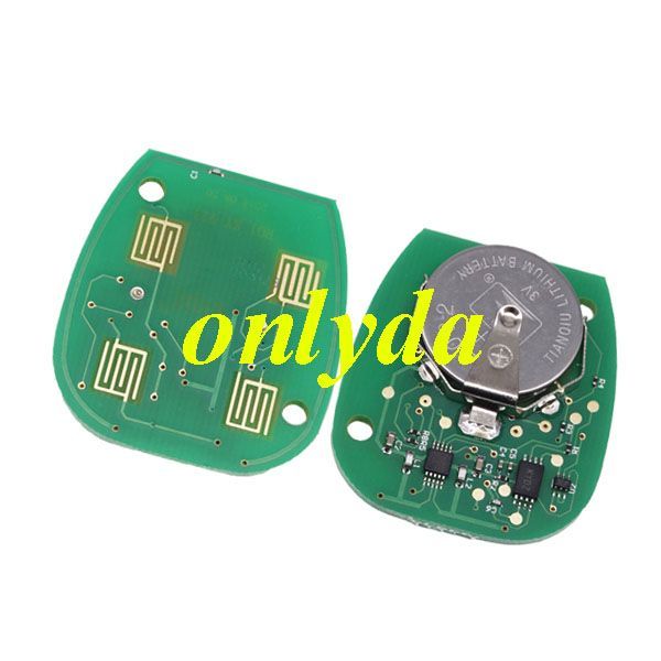 For Buick 3+1 button remote key with 315MHZ N BOARD FCCID = KOBLEAR1XT