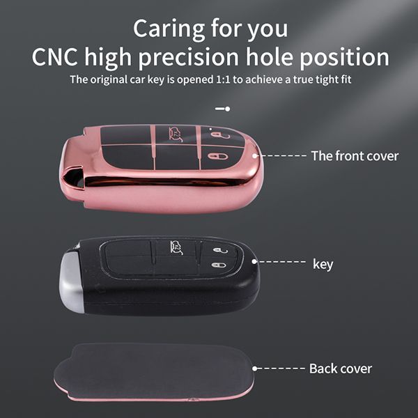 For Geely Emgrand gs, Vision x6 Binyue Binrui Boyue Pro 3 button TPU protective key case , please choose the color