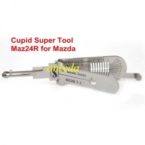 For Maz24R decoder and lockpick 2 in 1 Cupid Super tool for Mazda