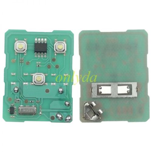 For Ford 3button Remote control with 315mhz /434mhz