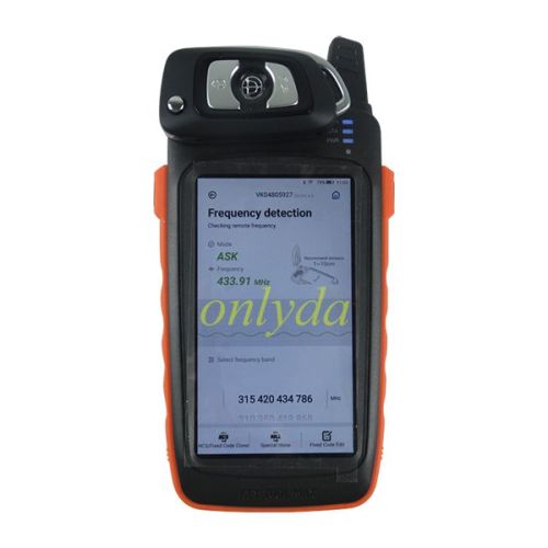 For Brilliance Auto 2  remote key  Transpondedor Mas para46 metros PCF7936 8F2A3811 56CFD410 with 433.91mhz ask Brilliance V3