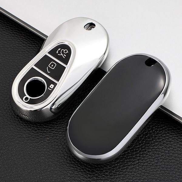 For Benz 3 button TPU protective key case,please choose the color