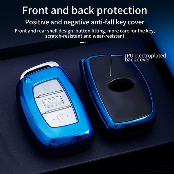 For hyun TPU protective key case  black or red color, please choose