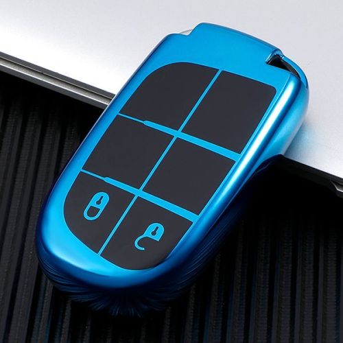 For Jeep, free light, dodge, coolway 2 button TPU protective key case , please choose the color
