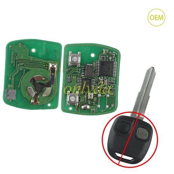 For Mitsubishi 2B remote PCB 313.8 mhz 90% new, PCB only