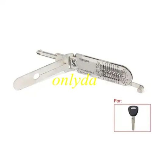 For Hon 58R decoder and lock pick 2 in 1 Cupid Super tool