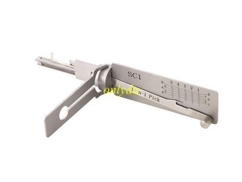 For SC1 lishi 2 in 1 decode and lockpick for  Schlage Residential Lock
