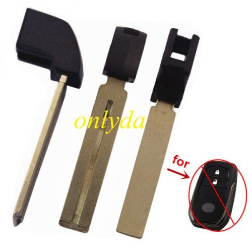For Toyota  key blade,outside with groove,inside is flat