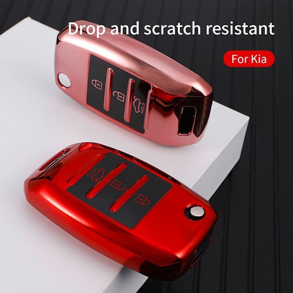 For KIA 3 button  TPU protective key case,please choose the color