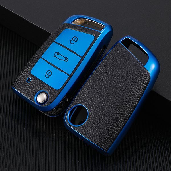 For VW 3 button TPU protective key case please choose the color