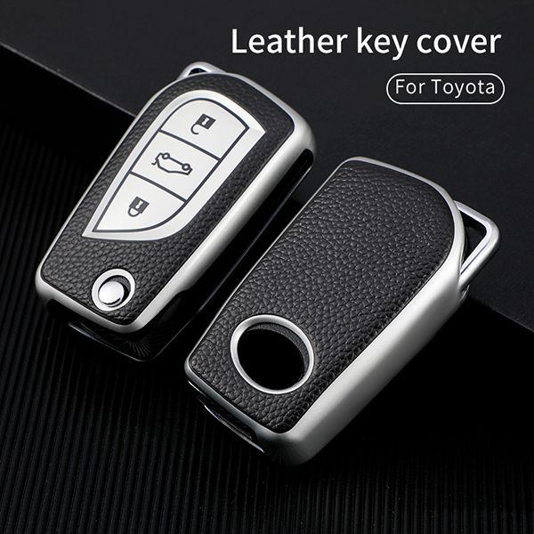 For Toyota 3 button TPU protective key case please choose the color
