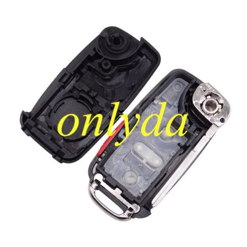 For Audi 3+1 button A8 Remote key blank with panic button