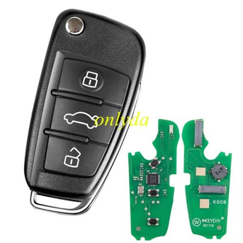 KEYDIY Remote key 3 button ZB09 smart key for KD-X2 and KD MAX