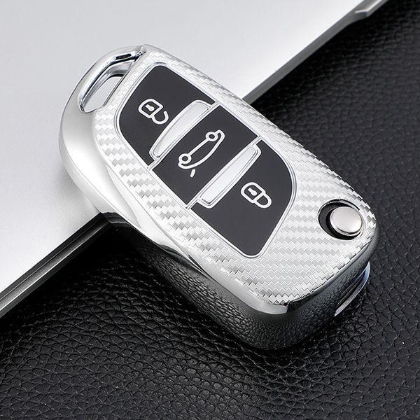 For Citroen 3 button TPU protective key case ,please choose the color