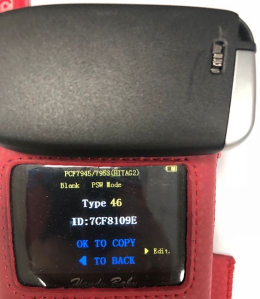 For keyless  remote key434mhz- PCF7945/7953   HITAG2 chip with 2/2+1/3/3+1/4+1 button key shell
