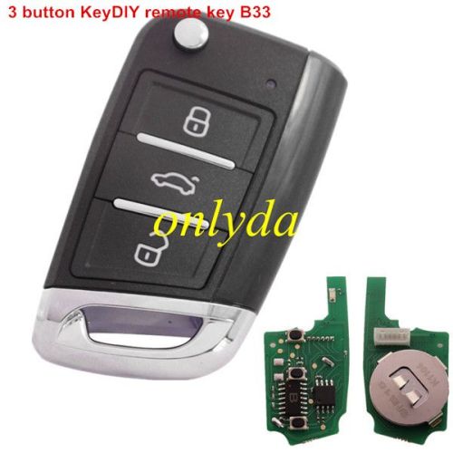 KEYDIY Remote key 3 button new B15 for KD900 URG200 KD-X2