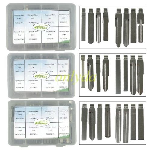 Keydiy blade box 1 set -24 kinds, 10pcs of each model
