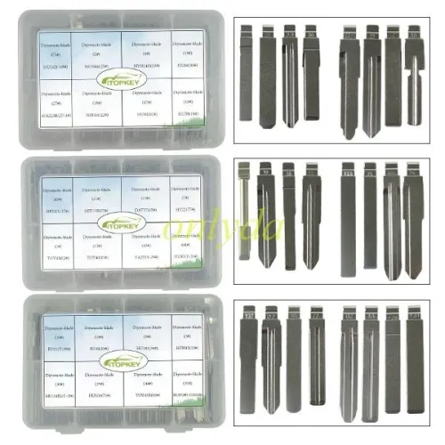 Keydiy blade box 1 set -24 kinds, 10pcs of each model
