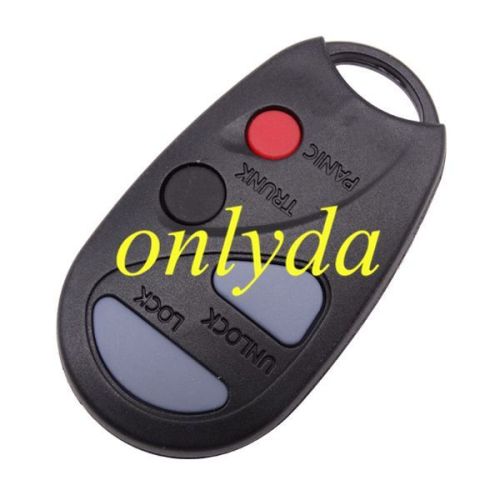 For nissan A33 remote  key blank without battery part