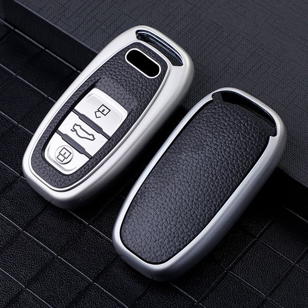 For Audi A4L A6L Q5 3button TPU protective key case,please choose the color