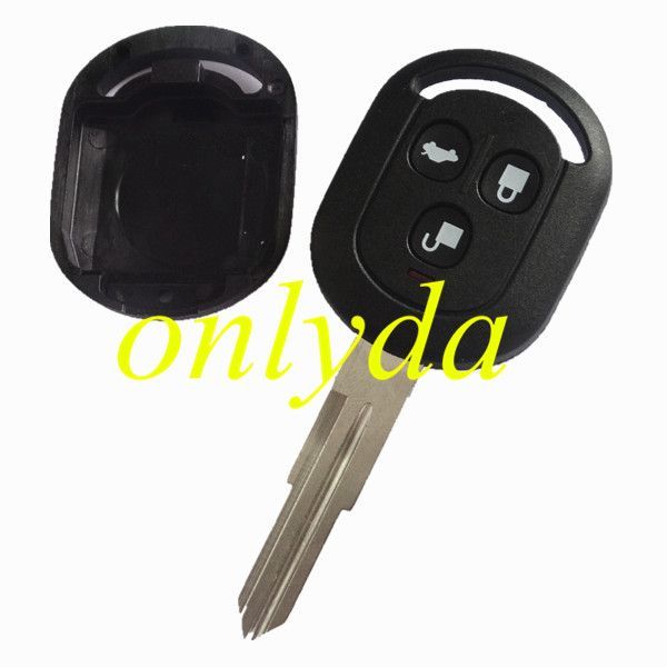 For Buick 3 button remote key blank