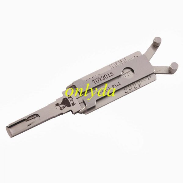 TOY2018  Lishi 2 in 1 decode and lock pick for Toyota TOY2018  Lishi 2 in 1 decode and lock pick for Toyota