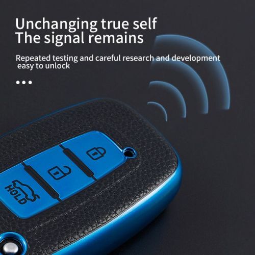 For Hyundai 3 button  TPU protective key case,please choose the color