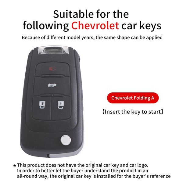 For Chevrolet  TPU protective key case, please choose  the color