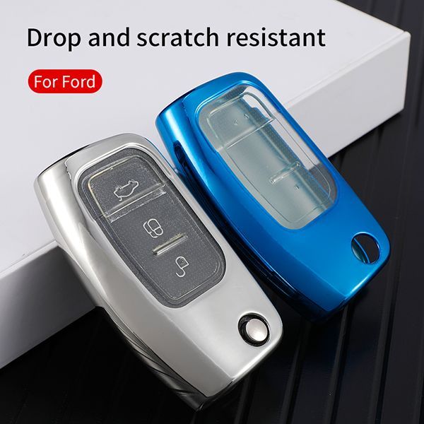 For Ford TPU protective key case  black or red color, please choose