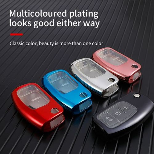 For Ford TPU protective key case  black or red color, please choose
