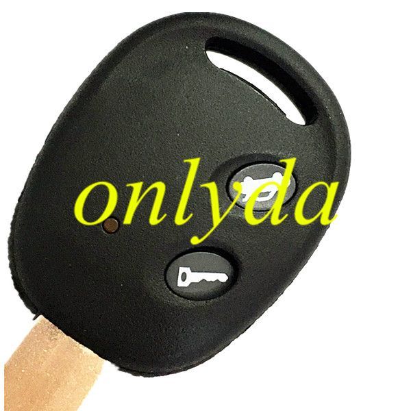 For Chevrolet 2 button remote key blank with right blade