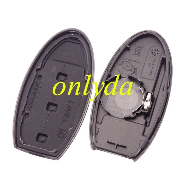 For  Nissan keyless 2 button remote key with 315mhz  Chip  is PCF7953, &7938&4A  pcb number is A2c32301600 continental:S180144102 CMIIT ID:2012DJ6167