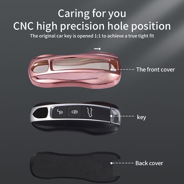 For Porsche Taycan，Panamera，Cayenne，911 TPU protective key case please choose the color