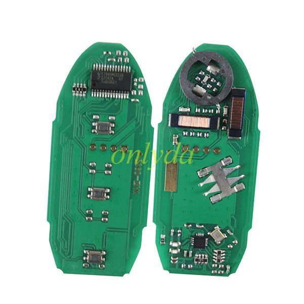 For  Nissan  Pathfinder 2015-2016  / Murano 2015-2016 smart card 3button with 433Mhz Hitag AES 4A chip