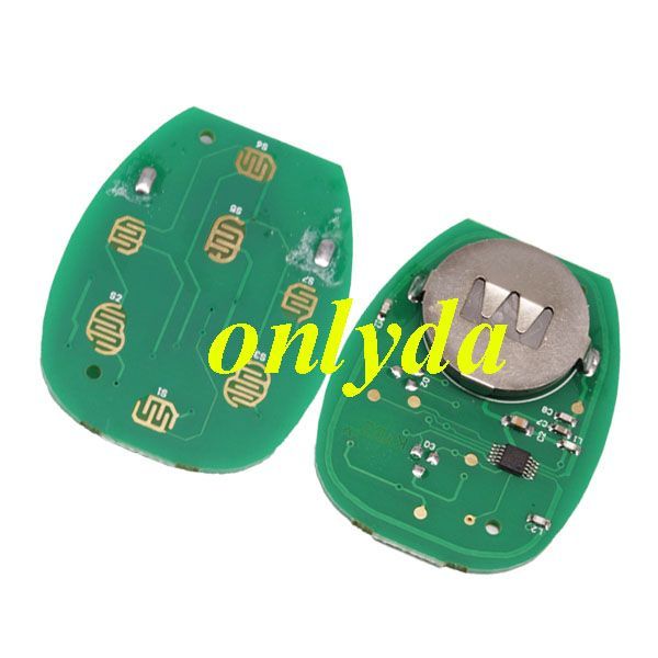 For GM 4+1 Button remote key  with FCCID KOBGT04A -315mhz (GM# 22733524 ,  22733523 , 15252034 ,  15777636 , 15114374)