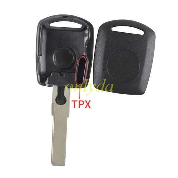 For Skoda transponder key blank Without badge