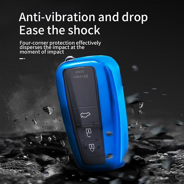 For Toyota TPU protective key case please choose the color