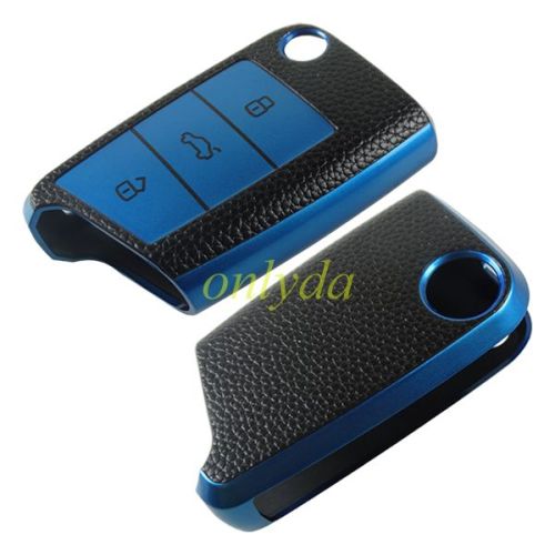 For VW 3 button TPU protective key case please choose the color