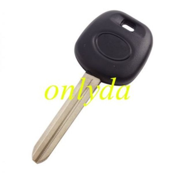 For toyota Transponder key With version 4D67 Soft plastic handle and cupronickel key blade