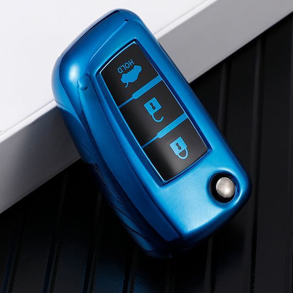 For Nissan 3 button TPU protective key case please choose the color