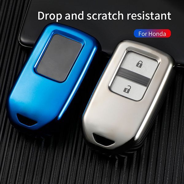 For Honda TPU protective key case  black or red color, please choose