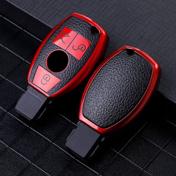 For Benz 3 button TPU protective key case,please choose the color