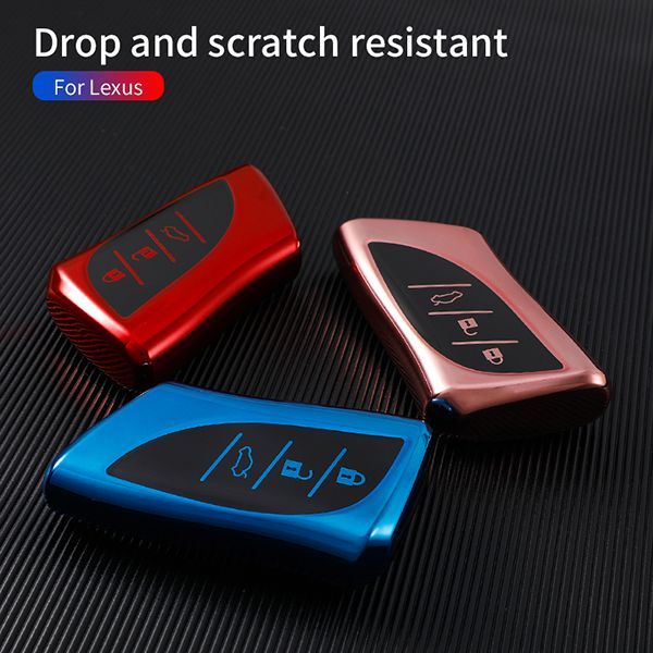 For Lexus 3 button TPU protective key case  please choose the color
