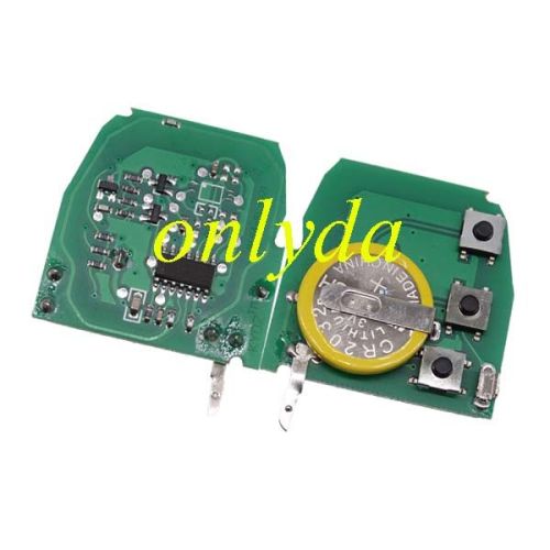 For Chevrolet 2 button remote key with 304mhz