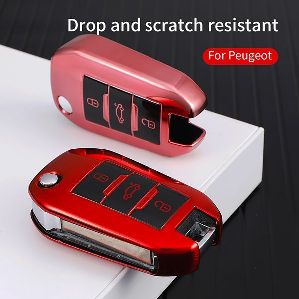 For Citroen 3 button TPU protective key case ,please choose the color