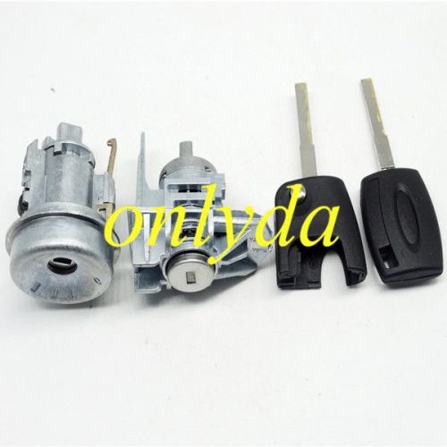 Fiesta full set lock （with left door lock and ignition lock)