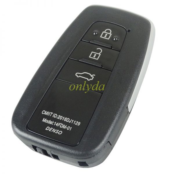 For Toyota 3 button remote key blank