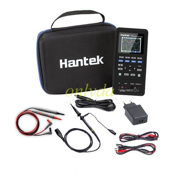 Hantek 3in1 Digital Oscilloscope Waveform Generator Handheld Portable USB Multimeter 2C42,2D72